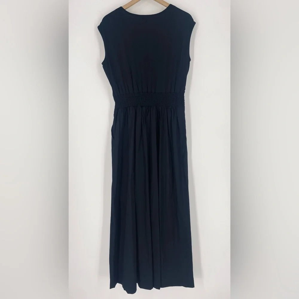 Banana Republic Black Notch-Neck Maxi Dress - Picture 3 of 10